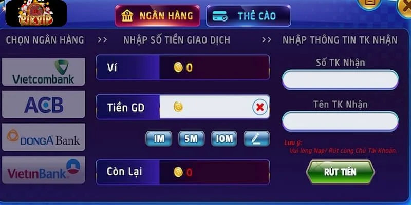 RIKVIP | Link Đăng Ký Tài Khoản Rik Vip Nhận Ngay 188k Rút tiền tại cổng cược Rikvip luôn sòng phẳng.