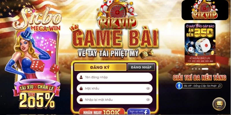 RIKVIP | Link Đăng Ký Tài Khoản Rik Vip Nhận Ngay 188k Cá bước đăng ký với ID cược tại cổng game được hướng dẫn cụ thể.