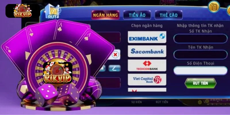 RÚT TIỀN RIKVIP Chi tiết các bước rút tiền RIKVIP giúp anh em dễ thực hiện nhất.