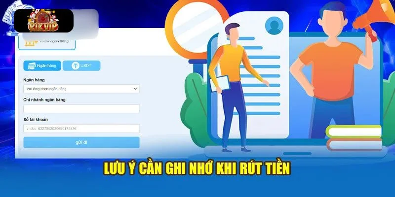 RÚT TIỀN RIKVIP Lưu ý quan trọng giúp bạn thao tác rút tiền suôn mượt tại RIKVIP.